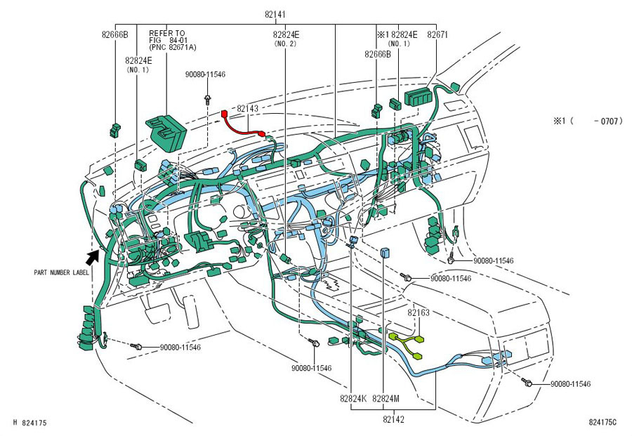 2007 Toyota Avalon Rear Subwoofer Wiring Diagram