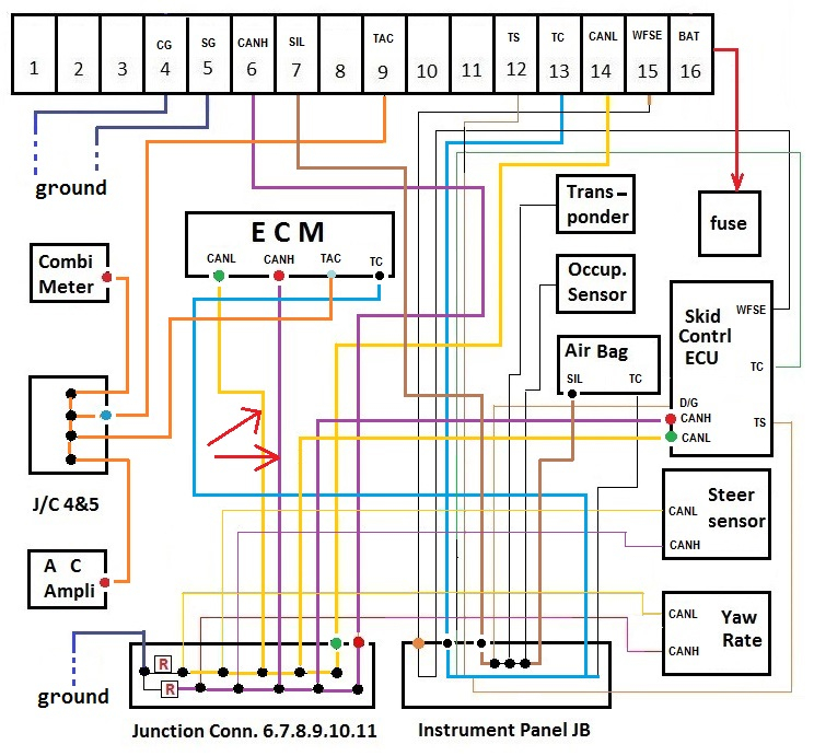 2008 Toyota Tacoma Wiring Diagram Schematic Diagram