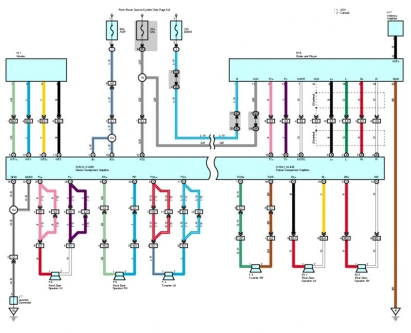 2015 Toyota Tacoma Stereo Wiring Diagram