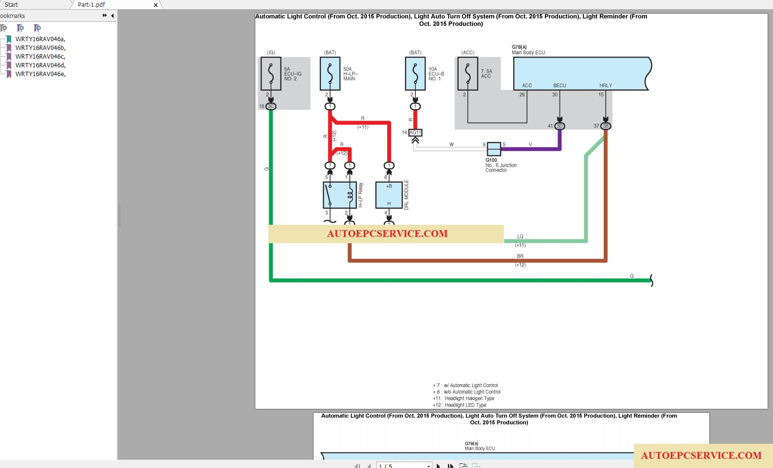 2016 Toyota Rav4 Wiring Diagram