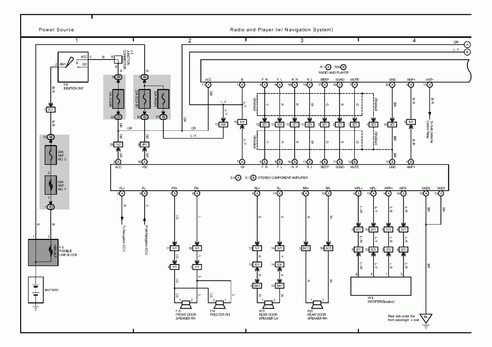 54 2005 Toyota Sequoia Jbl Radio Wiring Diagram Wiring Diagram Harness