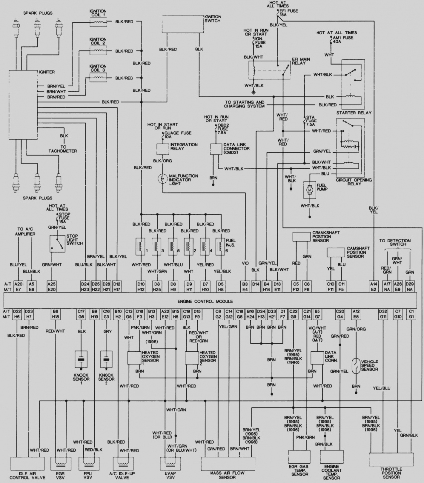 DIAGRAM Speaker Wiring Diagram For 1998 Toyota 4runner FULL Version