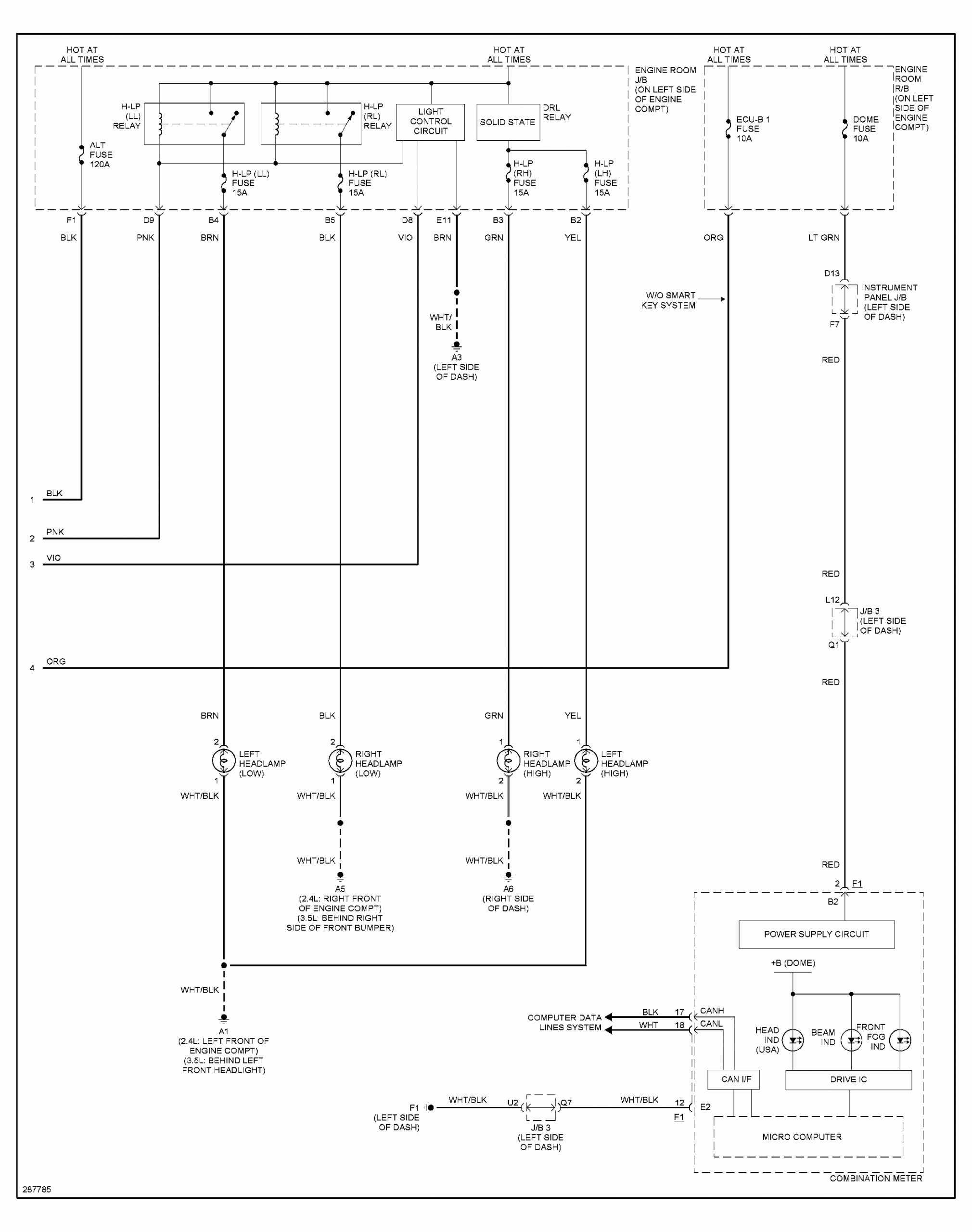 Does Anyone Have A Wiring Diagram For Fog Lights 2009 Camry LE