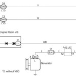 Headlight Beam Level Control ECU Communication Circuit Toyota Avalon