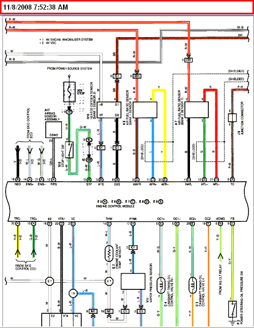 I Am Looking For An Emissions Electrical Wiring Diagram For A 2001 