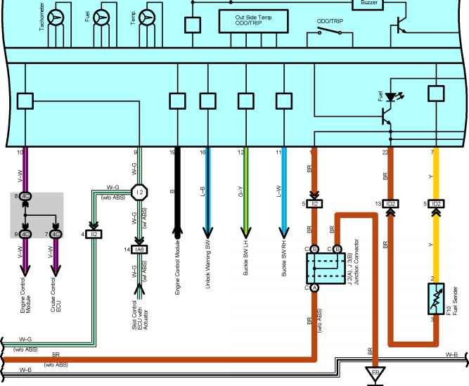 R A Radio And Player Toyota Corolla 2004 Wiring