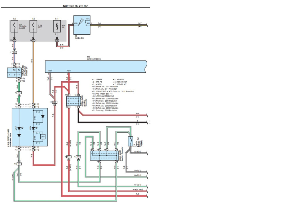 System Wiring Diagram Toyota Hilux Electrical Wiring Diagram 