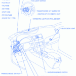 Toyota Camry LE 2002 Steeting Electrical Circuit Wiring Diagram