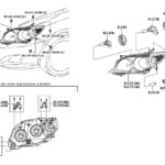 Toyota Corolla Headlight Right Electrical Lamps Lighting HEADLAMP