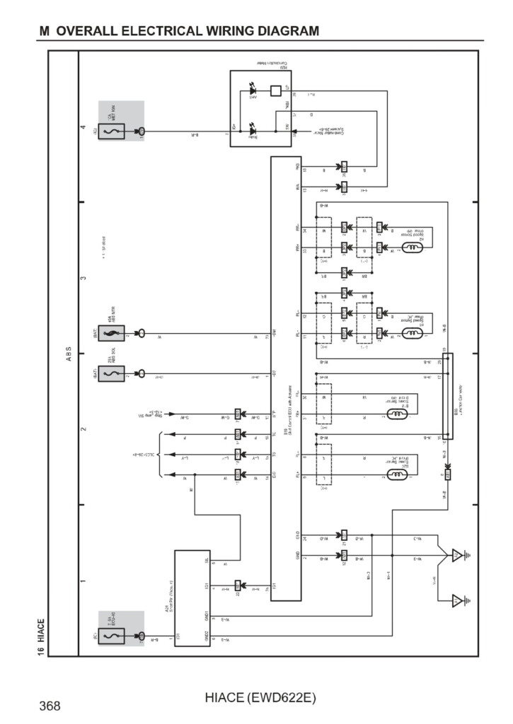 Toyota Hiace Van Wiring Diagram Collection Wiring Collection