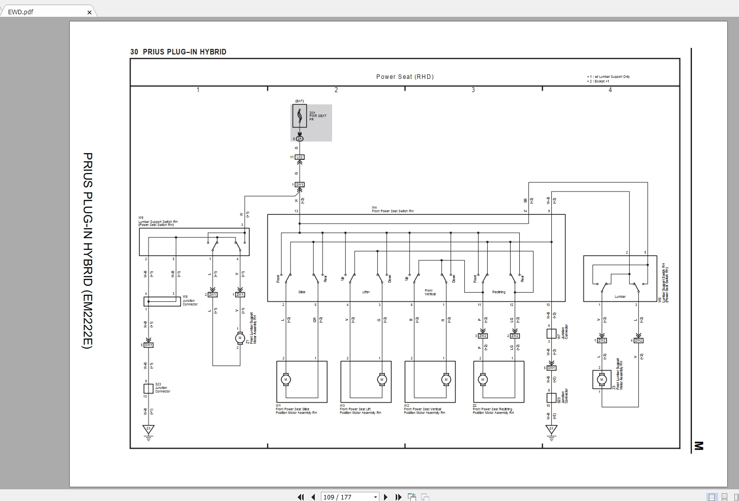 Toyota Prius Plug in Hybrid 2014 05 Electrical Wiring Diagram Auto 