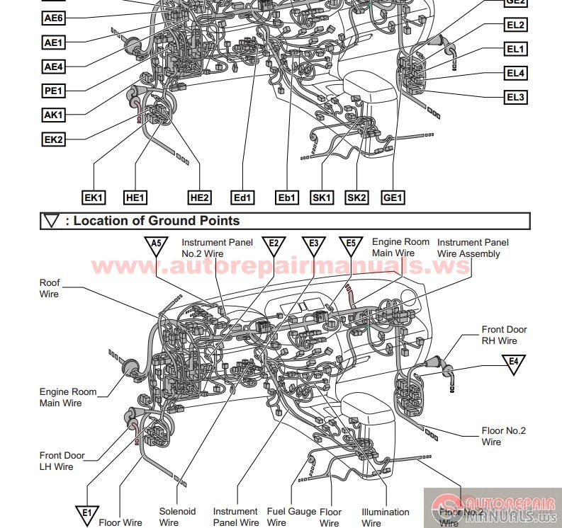 Toyota RAV4 2007 Electrical Wiring Diagram Auto Repair Manual Forum 