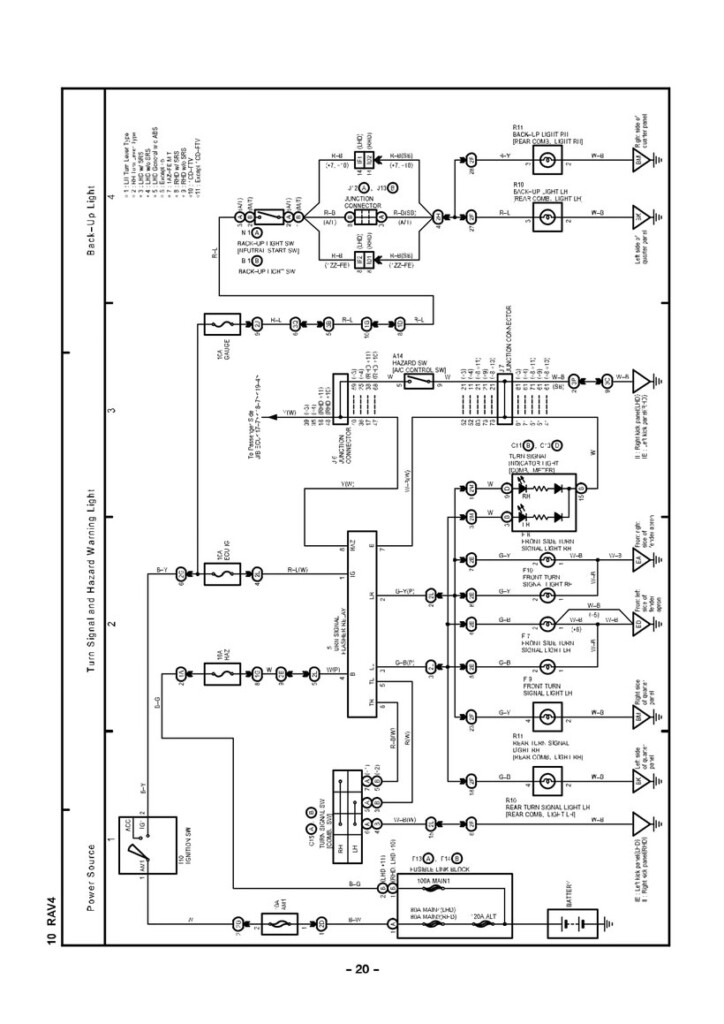 TOYOTA RAV4 Wiring Diagrams Car Electrical Wiring Diagram