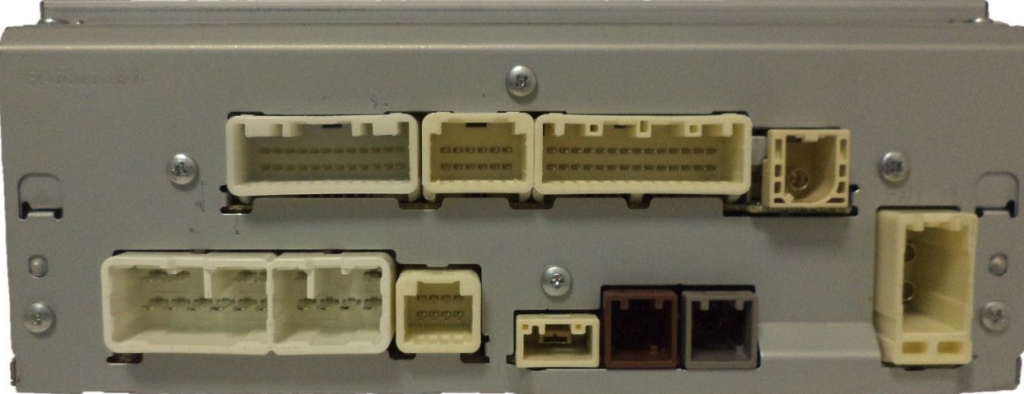 Toyota Tacoma 2013 2019 Navigation Head Unit Pinout Diagram 