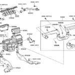 Toyota Tundra Hvac Temperature Control Panel Air Cmax Duct