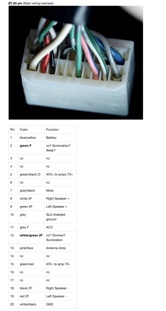 Toyota Wiring Diagram Radio