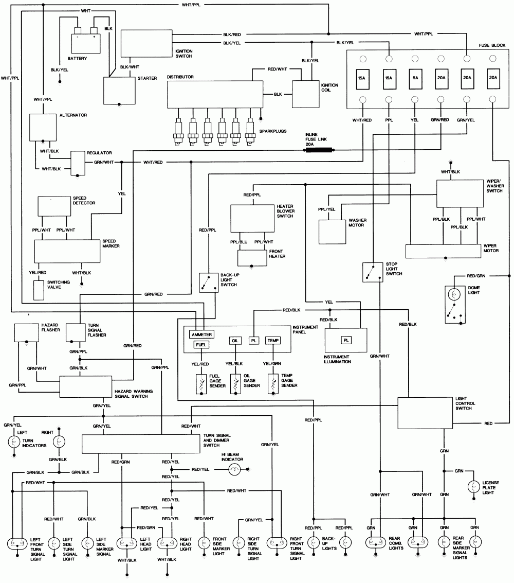 Wiring Diagram For Toyota Hilux D4d Toyota Hilux Toyota Toyota Fj40